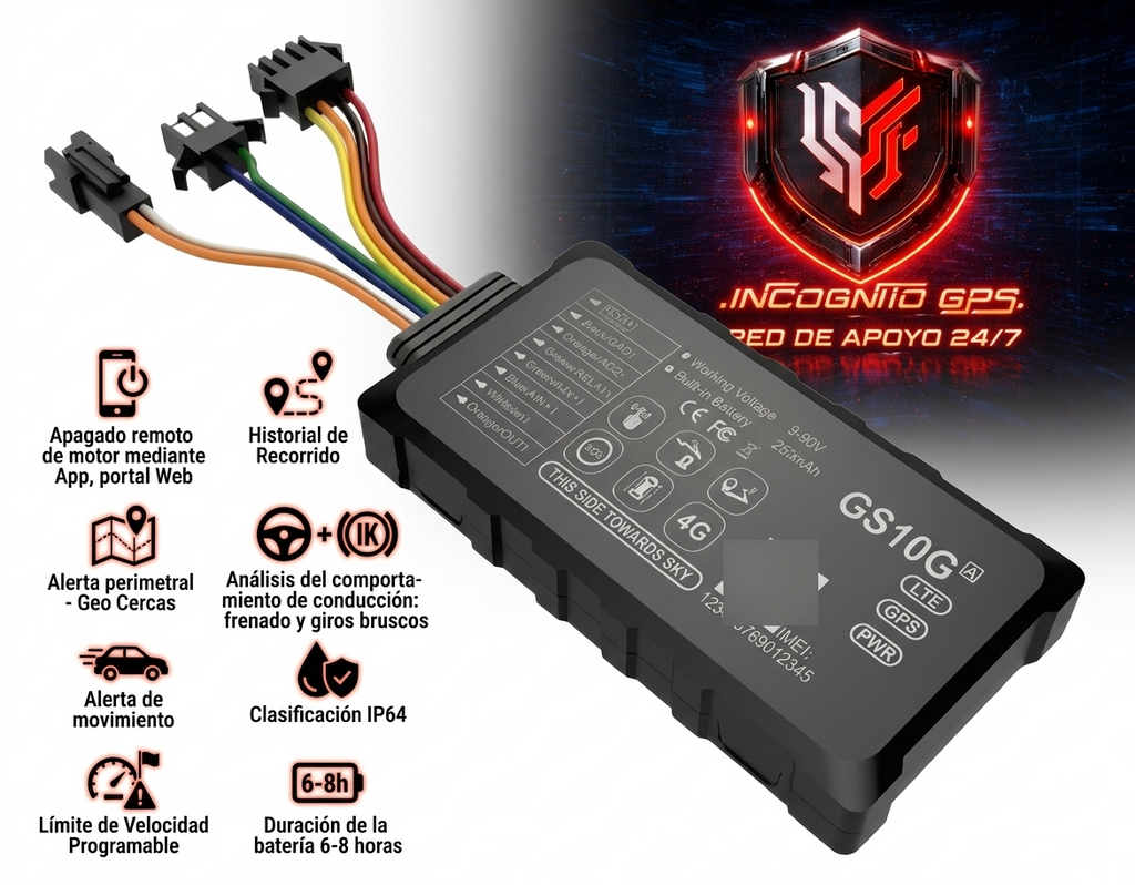 GPS BASIC 4G 1 AÑO PLATAFORMA SIN MENSUALIDADES